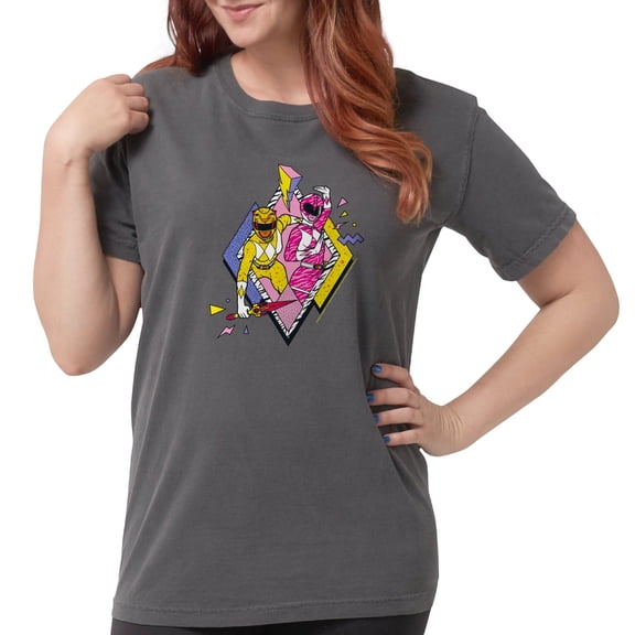 CafePress - Power Rangers Yell Women's Comfort Colors® T Shirt - Womens Comfort Colors® Shirt