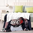 thumbnail image 4 of UFC anti-pilling, suave, ligera, esponjosa y acogedora de lujo para hogar y cocina – Perfecta para niños y adultos,120X150cm, 4 of 6