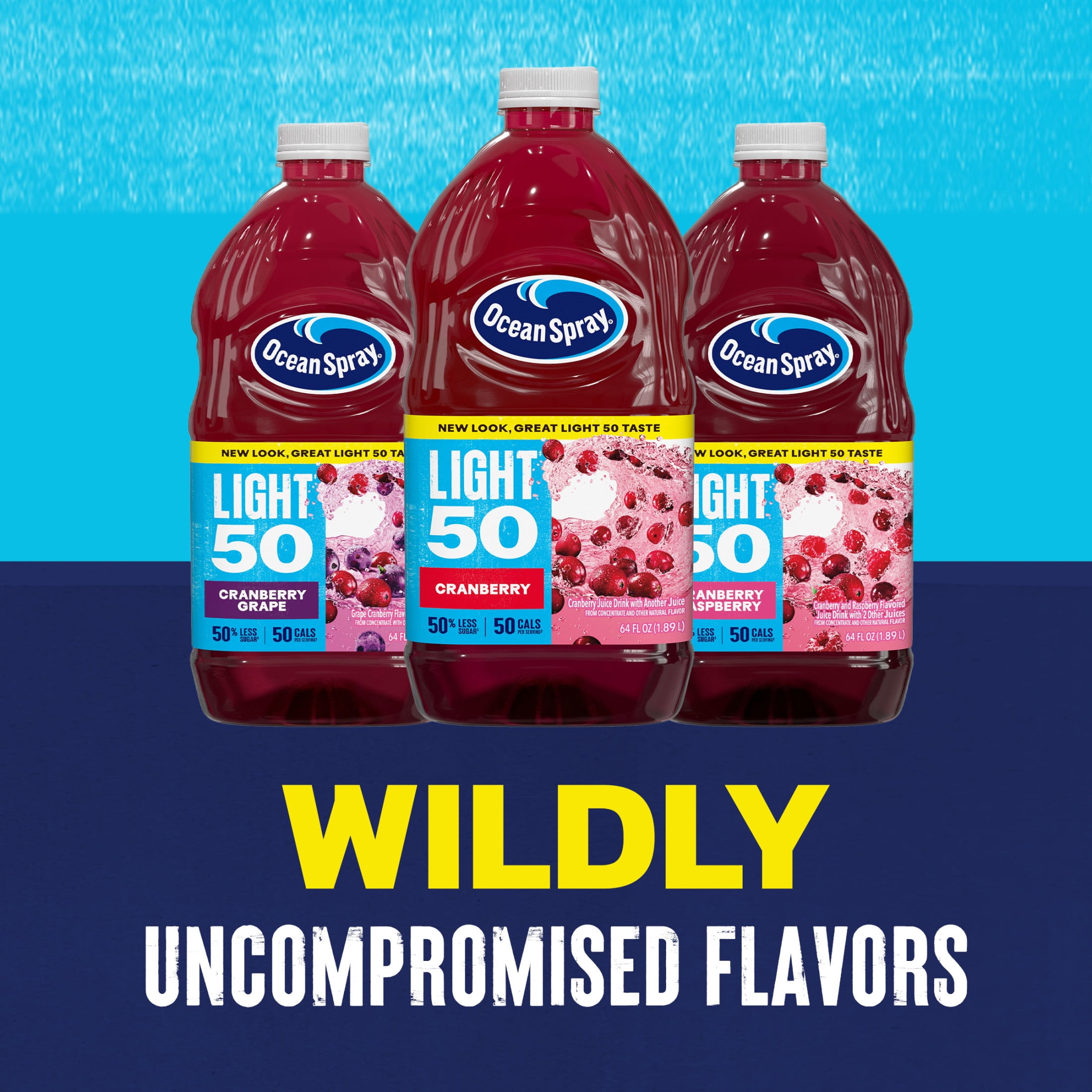 Ocean Spray® Light‡ 50 Cran-Raspberry™ Cranberry and Raspberry Juice Drink