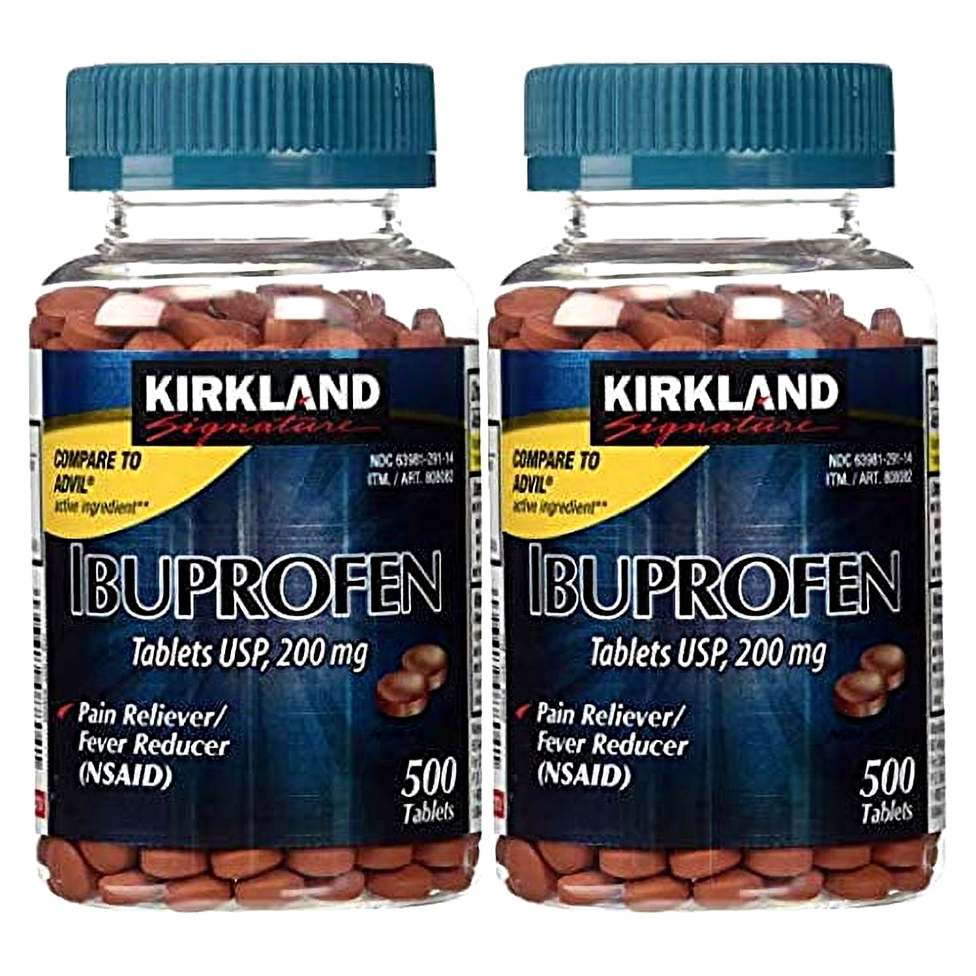 Kirkland Signature Ibuprofen, 200 mg., 1,000 Tablets