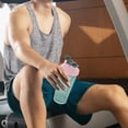 thumbnail image 2 of GOOHOCHY Botellas mezcladoras de proteínas, bebidas proteicas y vasos mezcladores pre-entrenamiento con batidor de alambre para mezclas de proteínas y pre-entrenamiento, color verde, 2 of 7
