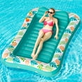 thumbnail image 1 of Tumbona inflable para broncearse con forma de piedra, 75 x 51 cm, con almohada, 1 of 7
