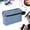 BU2, variant on Travel Toiletry Organizer Bag Double Layered Fabric Durable Cosmetic Storage Pouch For Home And Journey