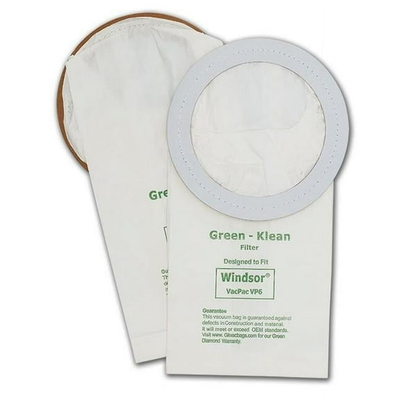 Green Klean GK-VP6 Sacs sous Vide de Remplacement pour Sac à Dos Windsor 6 qt - 10 par Caisse - Caisse de 10
