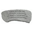 thumbnail image 2 of Kay Berry- Inc. 35820 A Gift For Such A Little While - Memorial Bench - 29 Inches x 12 Inches x 14.5 Inches, 2 of 3