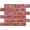 Retro Red, variant on Faux Brick Wall Panels Peel and Stick Decorative Tiles, 10 count 15.7" x 11.8", Not Real Brick, Ultra-Light Thin PVC Brcik Backsplsh Sticker Wall Covering for DIY