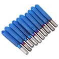 thumbnail image 4 of Juego de brocas de grabado juego de cuchillos de grabado 10 Uds broca de corte de enrutador CNC de acero de tungsteno chapado en azul juego de brocas de cuchillo de grabado ANGGREK Otros, 4 of 8