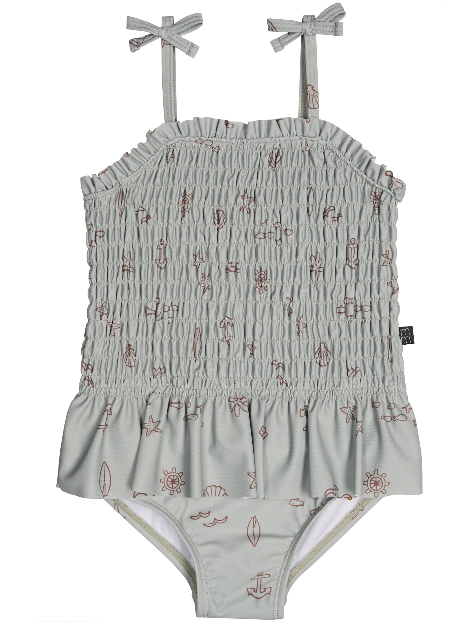 Modern Moments by Gerber Smocked One-Piece Swimsuit (Girl’s, Sizes 12M-5T)