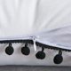 thumbnail image 5 of Wekity--Paquete De 4 Fundas De Almohada, Funda De Almohada Tejida Bohemia con Borlas, Funda De Almohada Decorativa con Borlas, Funda De Cojín Cuadrada para Sofá (, 5 of 5