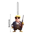 thumbnail image 2 of Clearance!Maojin Llavero divertido y del personaje de la parodia, llavero divertido del colgante de la mochila del espejo retrovisor, 2 of 2