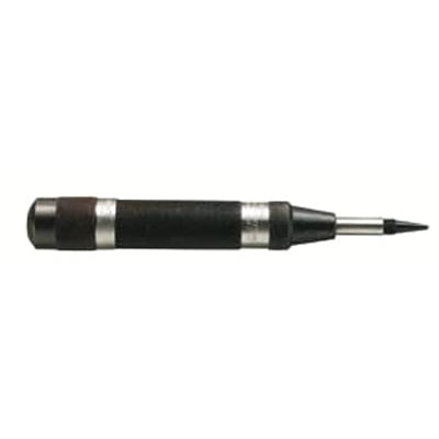Heavy-Duty Steel Automatic Center Punch, 6 in, .083 in Tip, Steel | Bundle of 2 Each