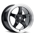 thumbnail image 2 of 17x11 Forgestar F091 D5 Drag Gloss Black Machined Wheel 5x4.75 (43mm), 2 of 3