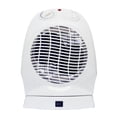 thumbnail image 2 of HQ Electric Portable 2-Speed Fan Heater - 10" - White, 2 of 2
