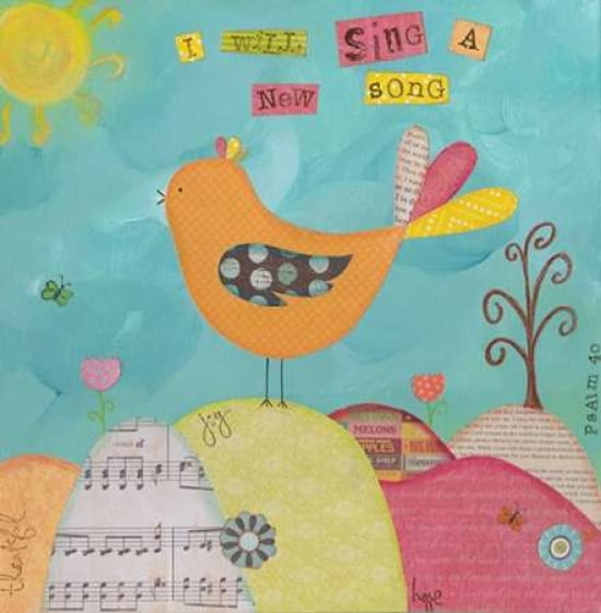 Psalm 40 Canvas Art