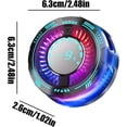 thumbnail image 6 of SONGAUN Cell Phone Cooling Stand - Magnetic Fan for Phone During Gaming - Silent Accessories with LED Display for Phone in Travel Streaming Outdoor Games, 6 of 9