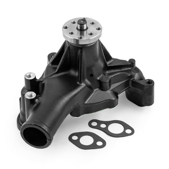 Speedmaster PCE195.1005.02 Compatible with Chevy SBC 350 High Volume Aluminum Long Water Pump [Black]