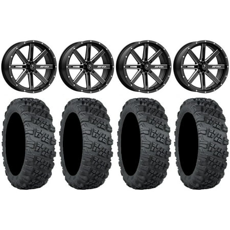 MSA Milled Boxer 18 Wheels 35 Versa Cross V3 Tires Sportsman RZR Ranger MSA Milled Boxer 18 Wheels 35 Versa Cross V3 Tires Sportsman RZR Ranger