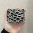 thumbnail image 1 of Halloween Horror Scary Evil Eye Case for AirPods Pro2 3 2 1 Pro Black Wireless Bluetooth Earphone Box Spooky Art Cover, 1 of 6