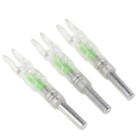 Lighted Nocks, Plastic 6.2 Mm Inside Diameter Small Automatic Archery Nock For Compound Bow For Archery
