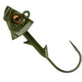 thumbnail image 4 of Swimbait Tête de Jig avec Tête de Poisson Réaliste-3/8oz - Citrouille Verte, 4 of 5