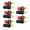 5 pack, variant on Yammee Red Black Connector Amplifier Terminal Binding Post Banana Speaker Plug Jack