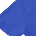 thumbnail image 6 of Sentuca Boys Polo Shirts 3/4 Sleeve Solid Color School Uniform Shirts Turn Down Collar Back to School Teen Top Size 14-15Y Blue, 6 of 8