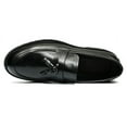 thumbnail image 3 of Santimon Black Tassel Loafers for Men Slip on Dress Shoes Classic Modern Casual Shoes US 5.5, 3 of 8