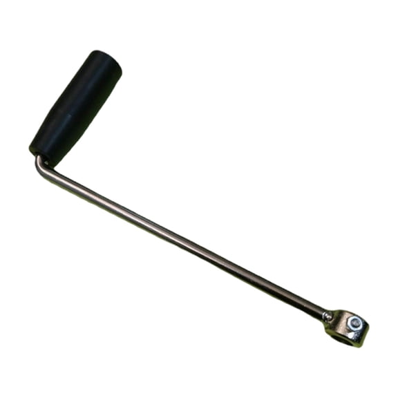 Manivela para generador. Versátil, universal, para reparaciones. Manivela manual robusta y ligera para situaciones de emergencia y supervivencia.