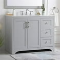 thumbnail image 2 of 42 inch Single Bathroom Vanity in Grey, 2 of 15