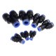 thumbnail image 4 of 5pcs / lote Piezas neumáticas de 3 vías AIRE Conector neumático AIR ANULY 4/6 / 8/10 / 12MM Tubería de tubos Accesorios de junta rápida Push in Conectores, 4 of 7