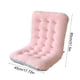 thumbnail image 3 of CaiYueKe Thickened Seat Cushion with Backrest, Soft Elastic Chair Pad for Office Dining Computer Chair, Home Decor Sofa Floor Pillow, Linen Polyester Cushion Cover, 3 of 7
