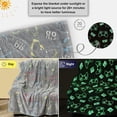 thumbnail image 2 of Controlador de juegos Blanket Jekeno Glow in The Dark, 60 x 80 cm, 2 of 6