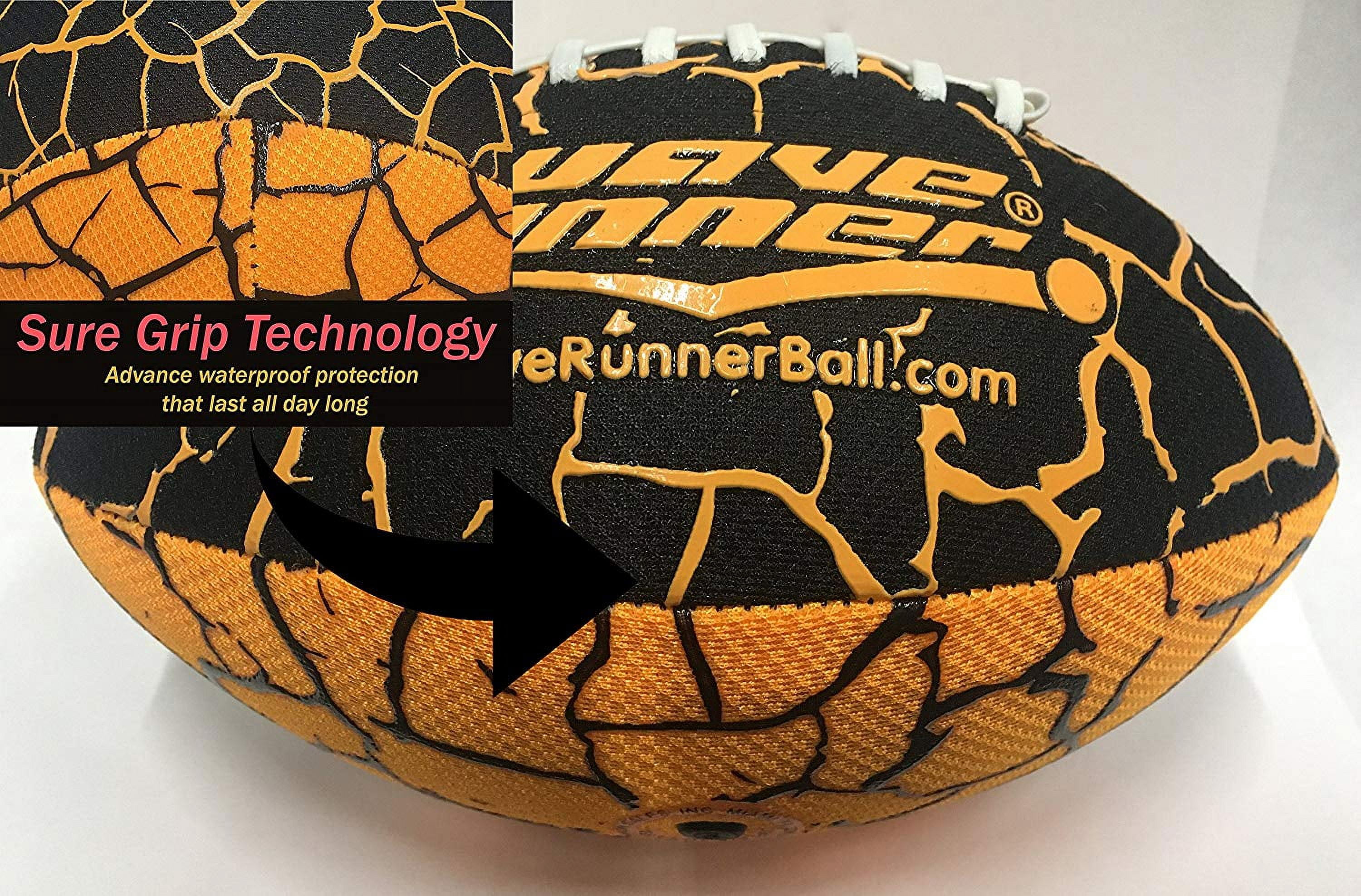 Waverunner Grip Football, Available in Various Colors