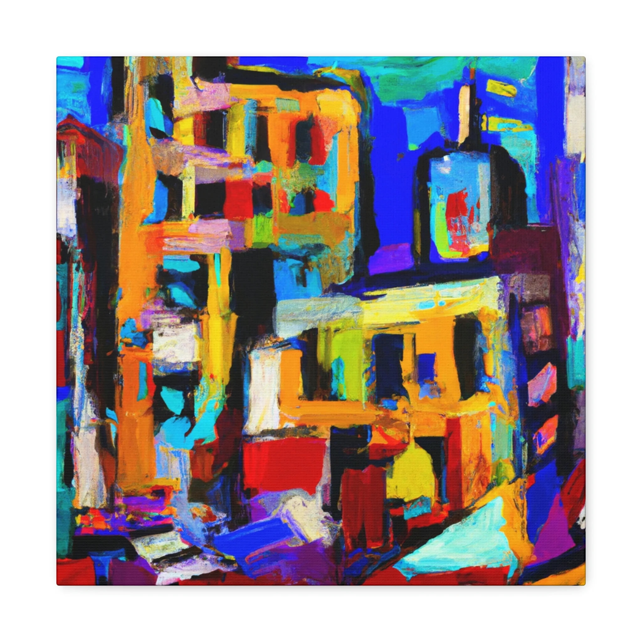 Renaissance Reflection Abstract - Canvas - Walmart.com