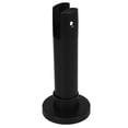 thumbnail image 2 of Black Stainless Steel Support Bracket for Bathroom Partitions Adjustable Height 1.5 Feet, 2 of 8