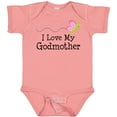thumbnail image 3 of Inktastic I Love My Godmother Girls Baby Bodysuit, 3 of 5
