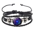 thumbnail image 1 of Hearth & Gear Collier Formel en Cuir Punk Tissé avec Corde à Main pour Femmes Soirée Mariage Perles, 1 of 3