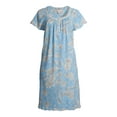 thumbnail image 2 of Secret Treasures Women's and Women's Plus Traditional Flutter Sleeve Knit Sleepwear Gown, 2 of 6