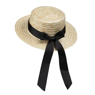Kyzistn Cappello Visiera Di Paglia Con Tesa Larga Estate Protezione Solare - 4