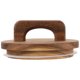 thumbnail image 5 of Tapa de madera reutilizable con anillo de sellado para frascos herméticos. Tapa de madera para latas selladas de vidrio., 5 of 7