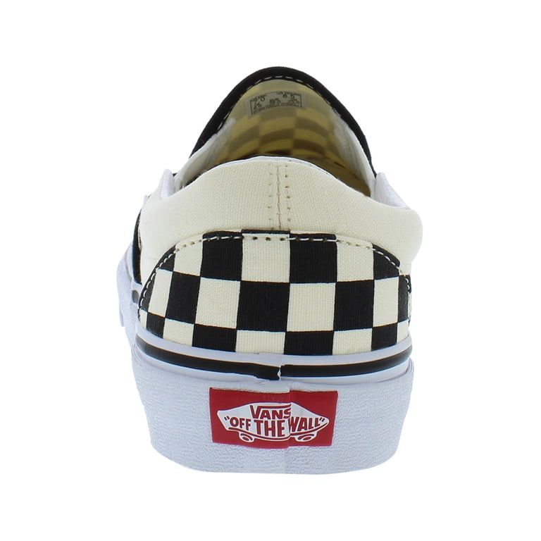 Vans Classic Slip-On Unisex Shoes, Size 5.5, Black/White 