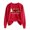 Red [Halloween Shirts for Women Clearance], variant on WEIWEN Just a Spooky Goose Sweatshirt for Women Funny Ghost Goose Printed Halloween Sweaters for Women Fall Clothes Womens Tops Women's Clothing Orange, S