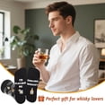 thumbnail image 2 of Funny Socks for Men Teens- I’D RATHER BE DRINKING WHISKEY Crew Socks - Fathers Day Novelty Gifts for Dad Husband Crazy Sock-Valentines Birthday Fun Gifts Ideas Christmas Stocking Stuffers, 2 of 7