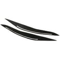 thumbnail image 4 of Headlight Eyebrow Cover, Headlight Eyelids Trim 2 PCS Paste Installation Lightweight  For Vehicle, 4 of 8