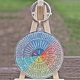 thumbnail image 5 of Queilt Feelings Wheel Keychain Accessories,Emotion Wheel Pendant Decorations Double-Sided Keychain,Therapists Keychain Gifts, 5 of 5
