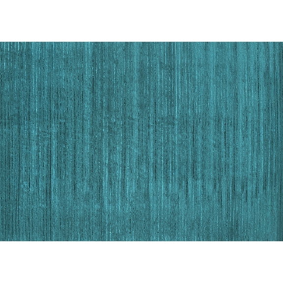 Ahgly Company Indoor Rectangle Oriental Light Blue Industrial Area Rugs, 5' x 7'