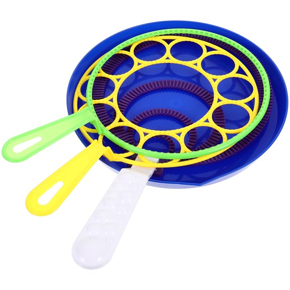 Bubble Wand 1 Set of Portable Bubble Wands Bubble Maker Rings Bubble Blowing Tools (Random Color)