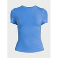 thumbnail image 3 of Scoop Women's Ultimate Refined Jersey Knit Fitted Baby Tee, Sizes XS-XXL, 3 of 5