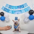 thumbnail image 5 of Dog Birthday Party Supplies Set, Dog Girl Boy Birthday Bandanas Set with Dog Birthday Hat, Scarf, Birthday Banner, and Balloons, Puppy Dog Pals Birthday Party Decorations Blue, 5 of 5