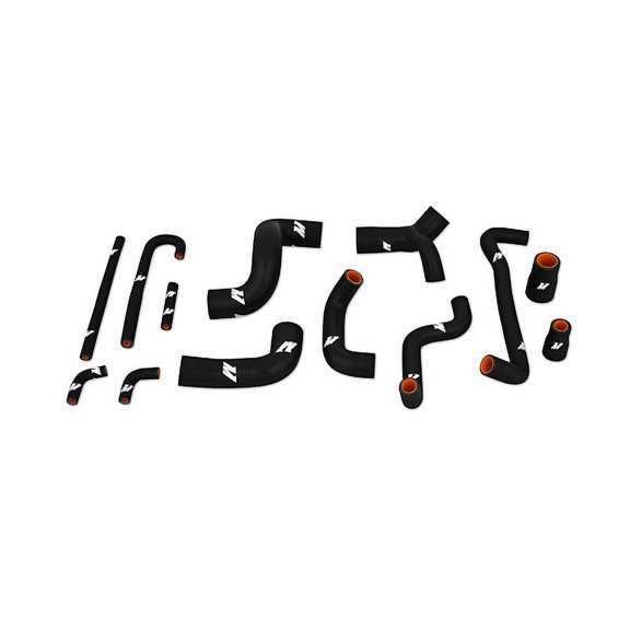 Mishimoto MMHOSE-E30-88BK Silicone Radiator Hose Kit Compatible With BMW E30 3-Series 1984-1991 Black